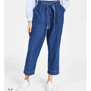 Tommy Hilfiger Blue Wide Leg Pants